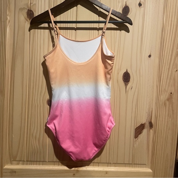 Abercrombie Kids Ombre Bodysuit - Peach and Pink - Picture 2 of 5